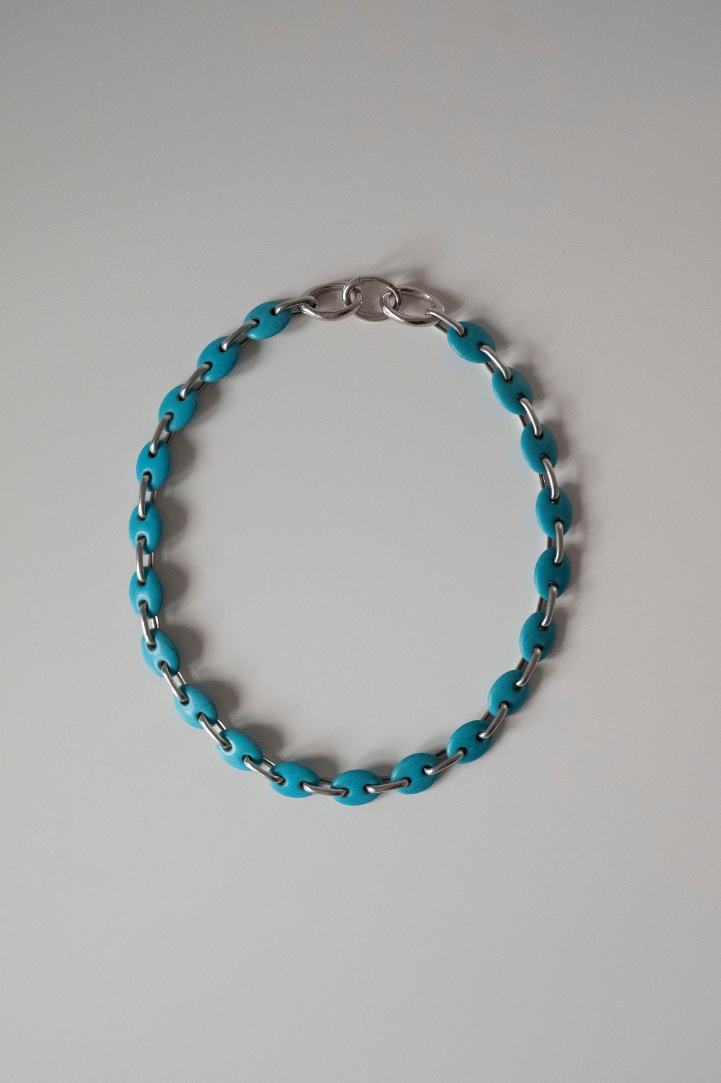 Turquoise Link Necklace