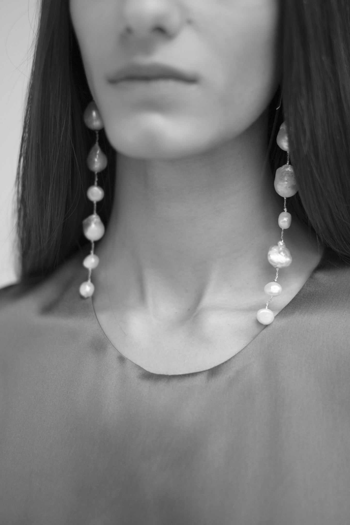 Mixed Pearl Earrings