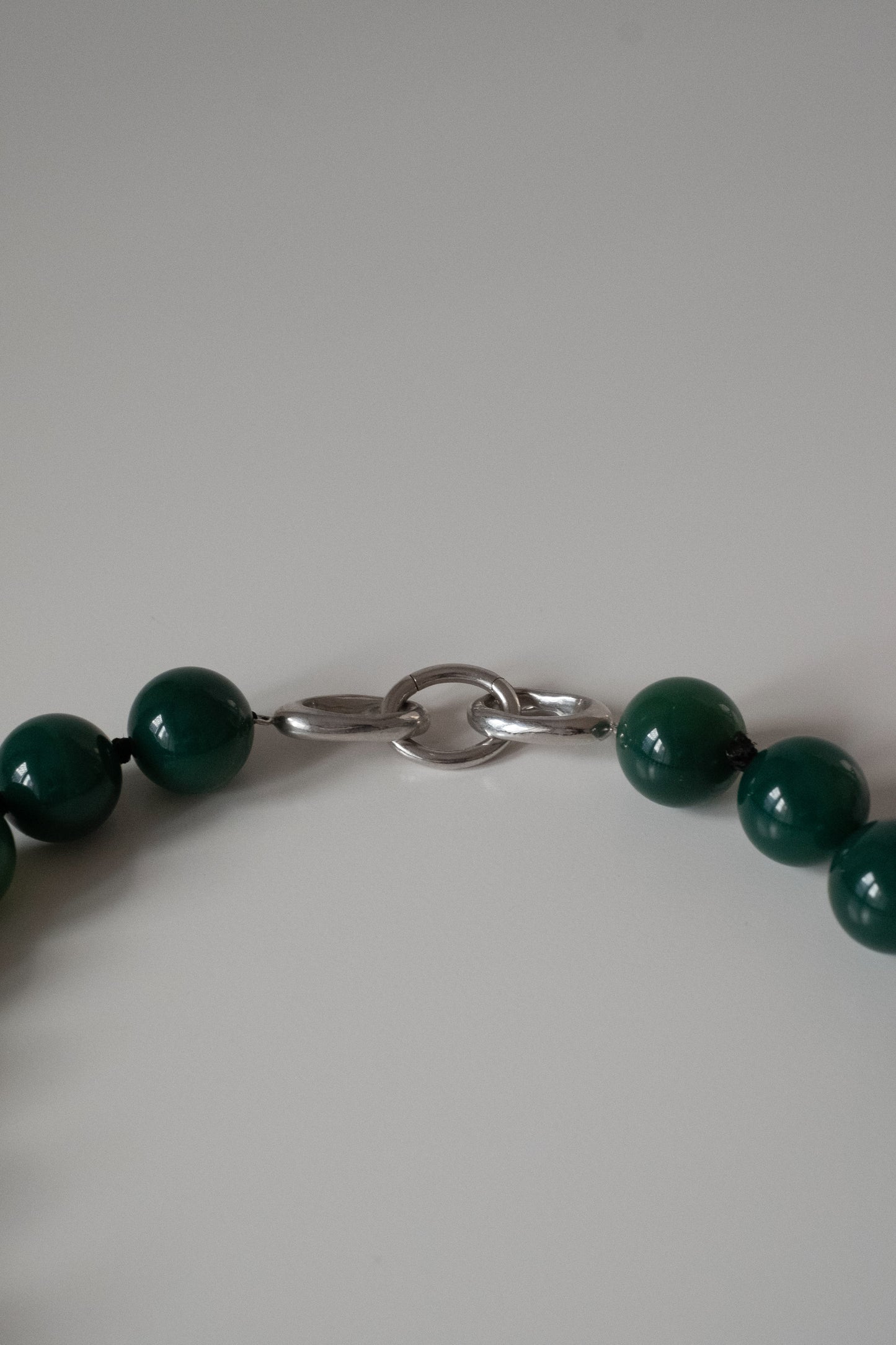 Green Carnelian Agate Necklace