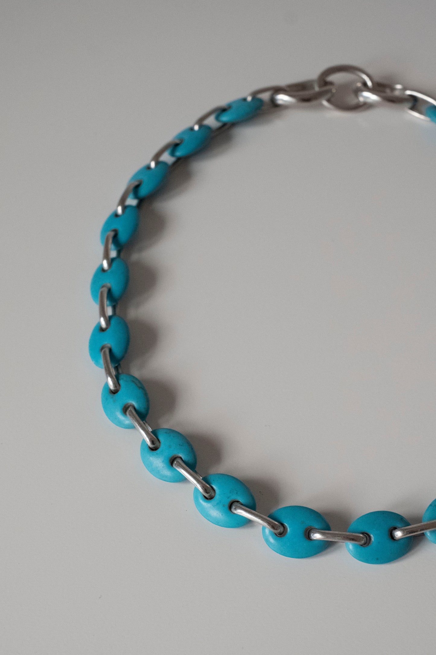 Turquoise Link Necklace