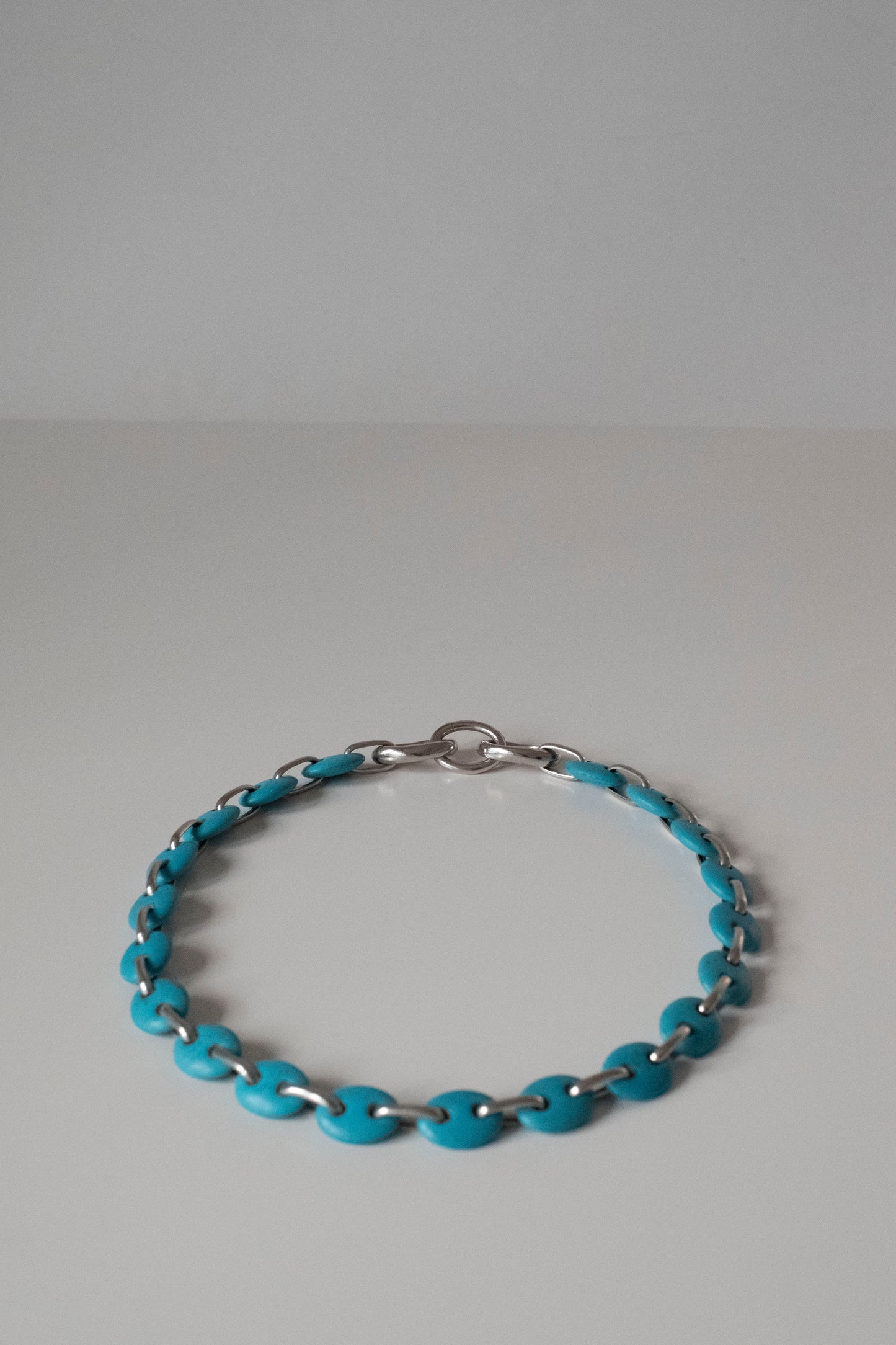 Turquoise Link Necklace