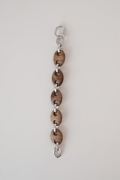 Walnut Link Chain Bracelet